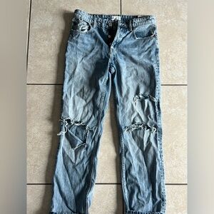 ZARA Size 6 Ripped Jeans